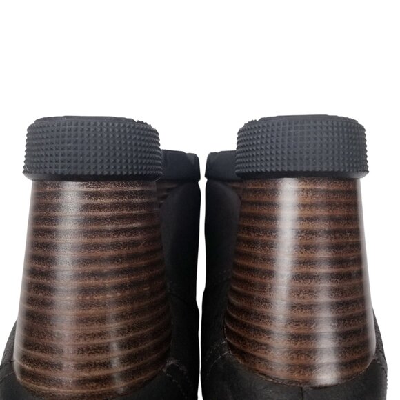 Sorel Joan Uptown Chelsea Boot Blackened Brown Sz 8 - Picture 11 of 11